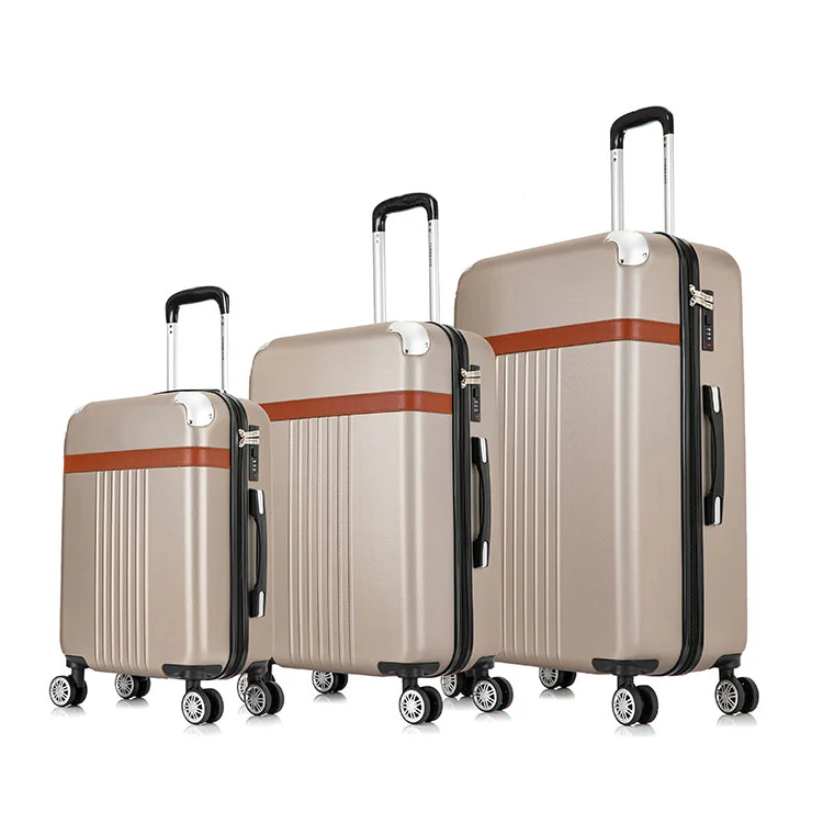 Süni Dəri Bağlanmış ABS Retro Baqaj